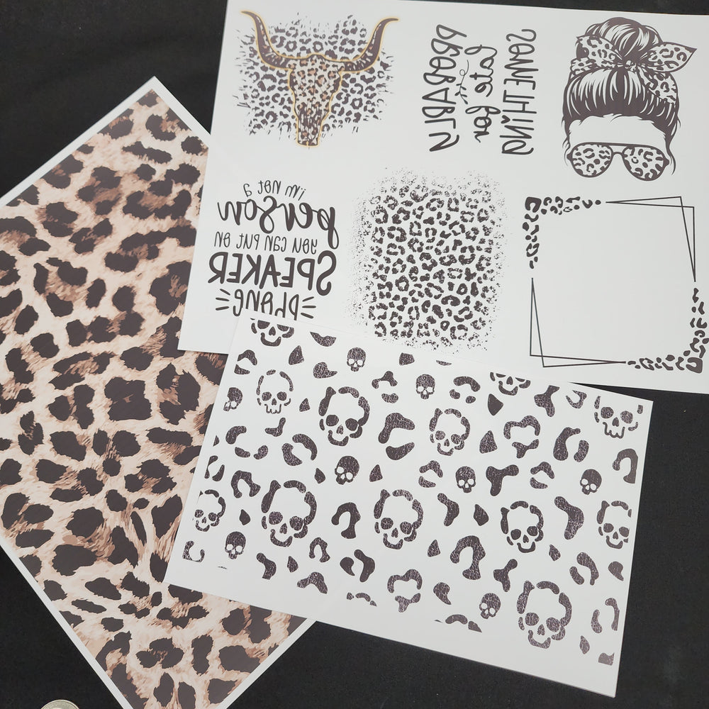 
            
                Load image into Gallery viewer, SUBLIMATION DECAL PACK - The Cheetah Collection
            
        