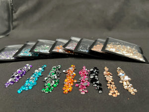 ✨ The Serape Sunset Mini Collection - Multicolored Resin Rhinestones