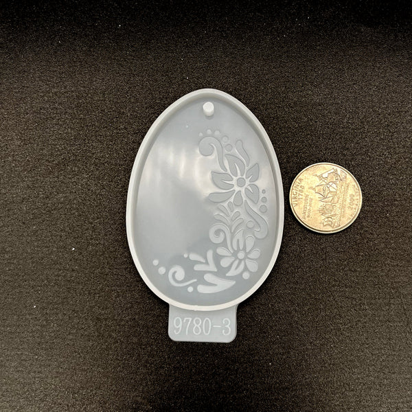 Flower Garland Easter Egg Keychain Mold – LittleLee And Rose