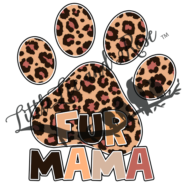 Cheetah Fur Mama Instant Transfer