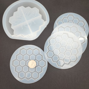 Honeycomb Coaster Mold Set