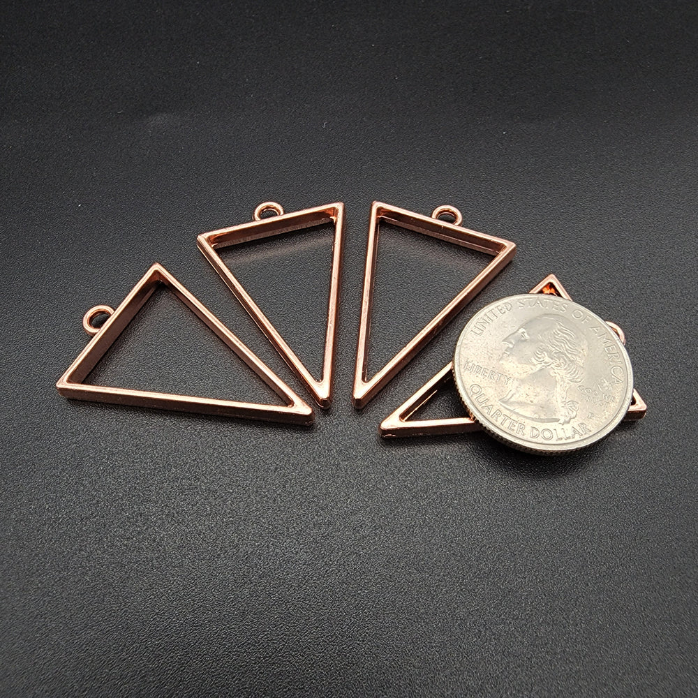 
            
                Load image into Gallery viewer, Charms - Rose Gold Triangle
            
        