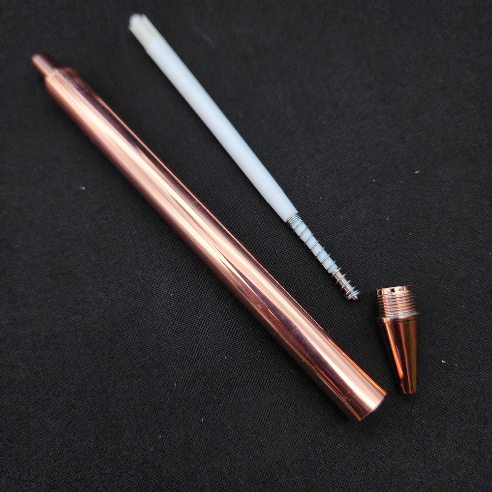 
            
                Load image into Gallery viewer, Click Pen Blank - Rose Gold
            
        