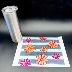 Glitter by Design - Fun Flowers GBD - NO TUMBLER