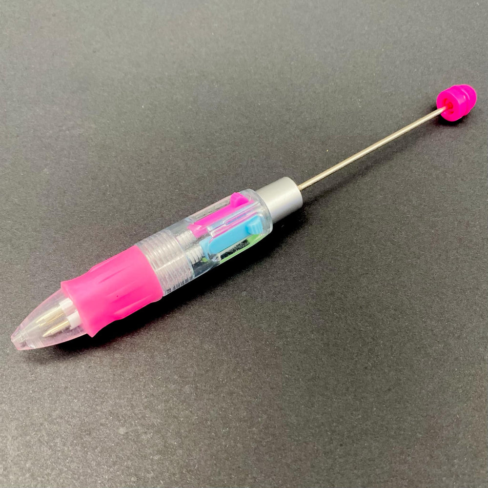 
            
                Load image into Gallery viewer, DIY Pen - Multicolored Ink Bead Pen - Pink
            
        