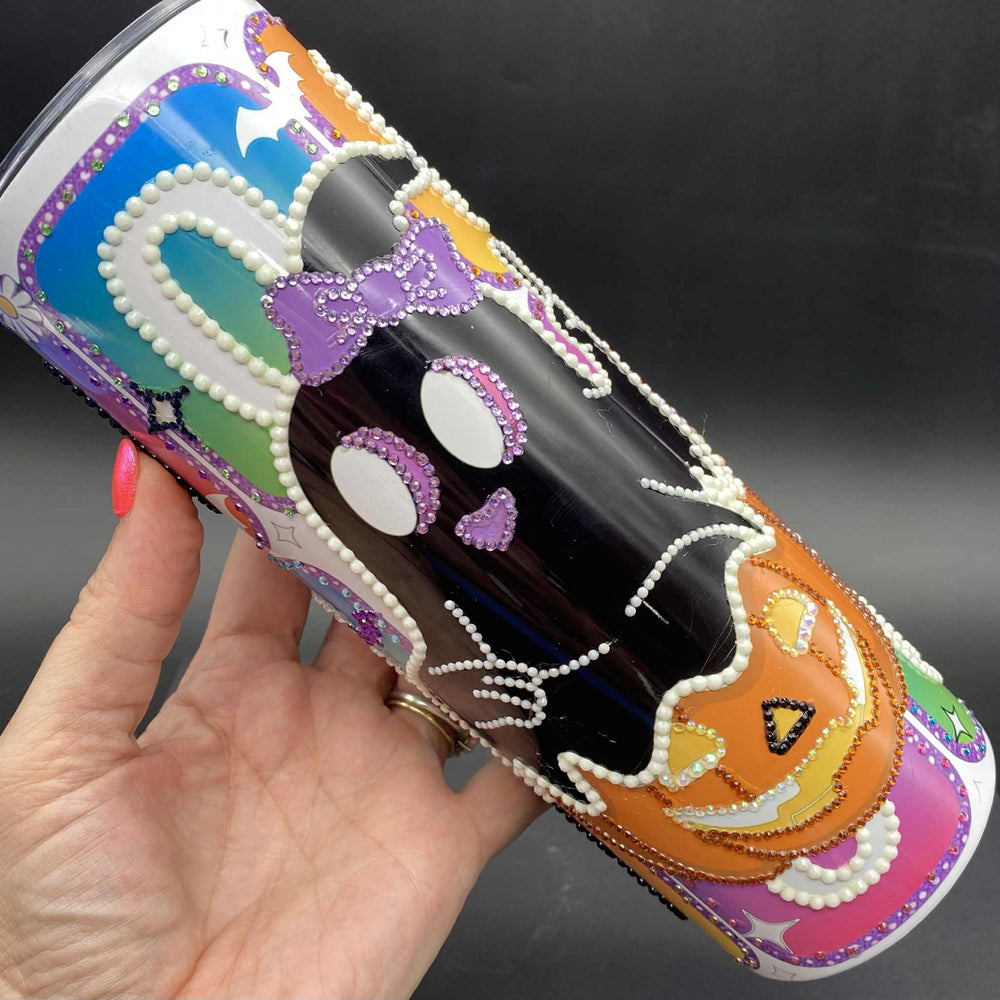 Sublimated 20oz Tumbler - Boo Blocks