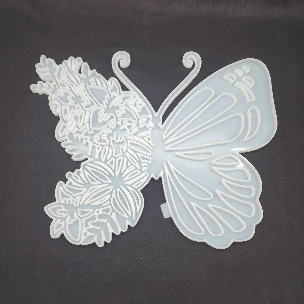Floral Butterfly Wall Decor Mold