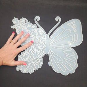 
            
                Load image into Gallery viewer, Floral Butterfly Wall Decor Mold
            
        