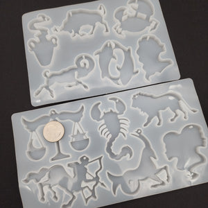 
            
                Load image into Gallery viewer, Zodiac Keychain Mold Set
            
        