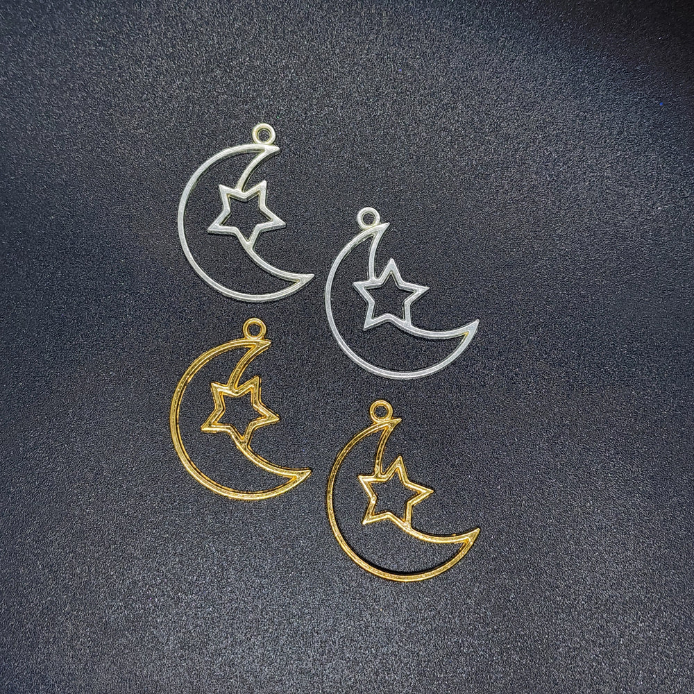 The Cute But Creepy Collection - Moon and Star Charms