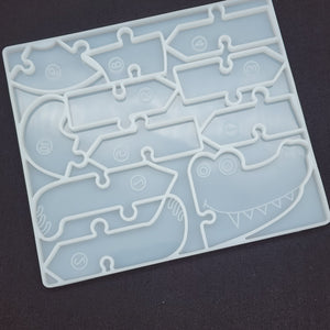 
            
                Load image into Gallery viewer, Alligator Puzzle Mold
            
        