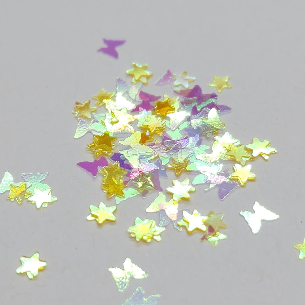 Shape Glitter - Opalescent Butterflies