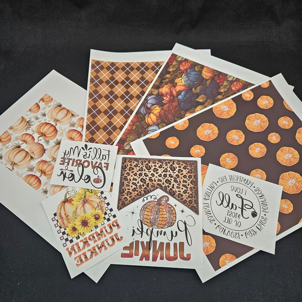 SUBLIMATION DECAL PACK - The Sparkle And Spice Collection - Pack 2