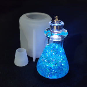Mermaid Potion Light Up Keychain Mold - Beaker