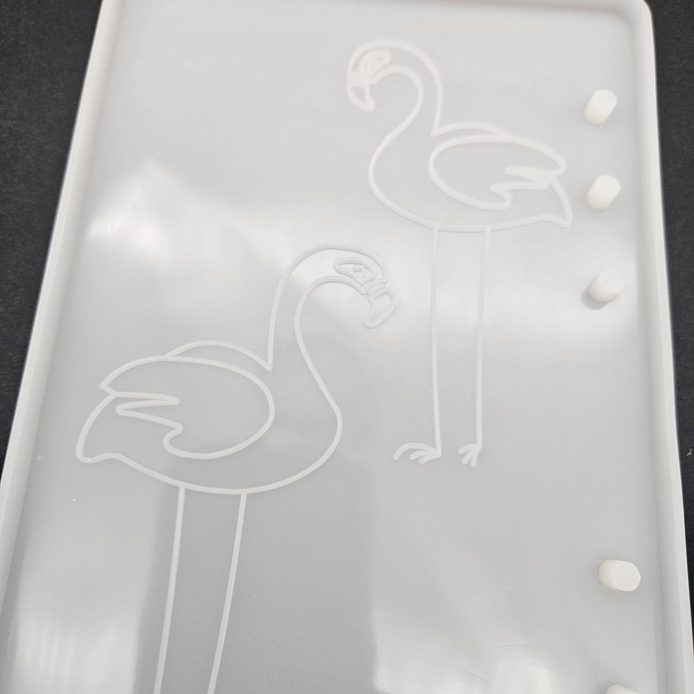 
            
                Load image into Gallery viewer, Flamingo Notebook Mold
            
        