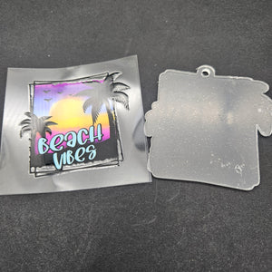 
            
                Load image into Gallery viewer, Keychain &amp;amp; Decal Set - Beach Vibes
            
        