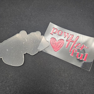 
            
                Load image into Gallery viewer, Keychain &amp;amp; Decal Set - PowHERful
            
        