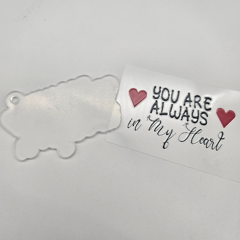 
            
                Load image into Gallery viewer, Keychain &amp;amp; Decal Set - Always In My Heart
            
        