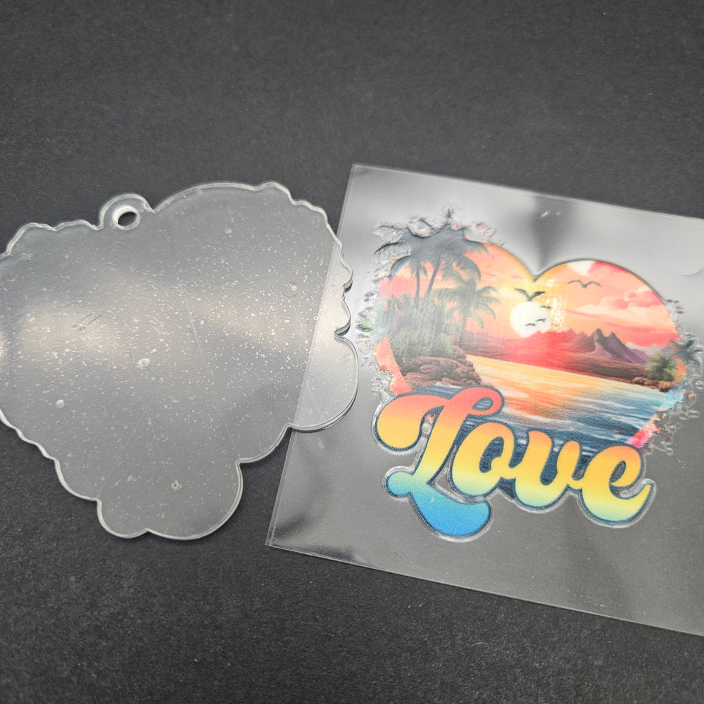 
            
                Load image into Gallery viewer, Keychain &amp;amp; Decal Set - Paradise Love
            
        