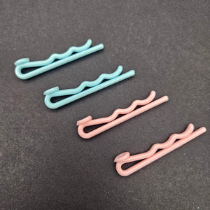 Acrylic Bobby Pins - Set of 4