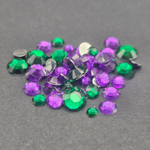 Multicolored Rhinestone Mix - Alien Invasion - RESIN