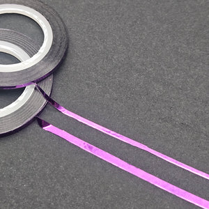 Striping Tape Set of 2 - Purple Metallic