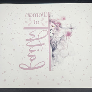 
            
                Load image into Gallery viewer, Sublimation Print of 20oz Wrap - Woman of Faith
            
        