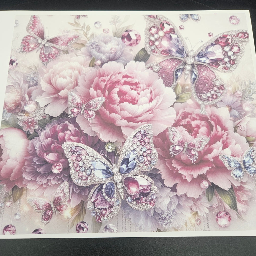 
            
                Load image into Gallery viewer, Sublimation Print of 20oz Wrap - Dazzling Butterfly
            
        