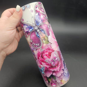 
            
                Load image into Gallery viewer, Pre-Sublimated 20oz Tumbler - Dazzling Butterfly
            
        