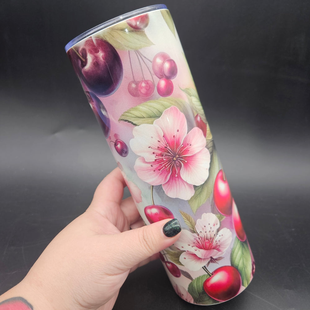 Pre-Sublimated 20oz Tumbler - Sweet Cherries