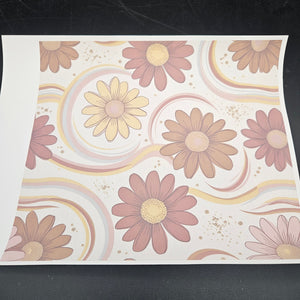 
            
                Load image into Gallery viewer, Sublimation Print of 20oz Wrap - Retro Daisies
            
        