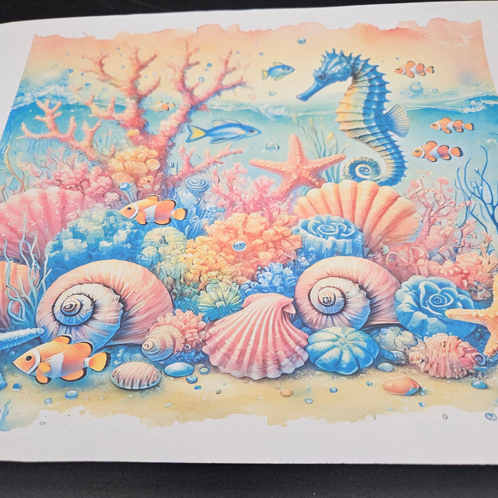 
            
                Load image into Gallery viewer, Sublimation Print of 20oz Wrap - Coral Reef
            
        