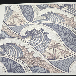 
            
                Load image into Gallery viewer, Sublimation Print of 20oz Wrap - Island Waves
            
        
