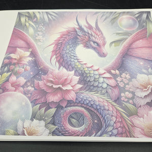 Sublimation Print of 20oz Wrap - Vivid Dragon