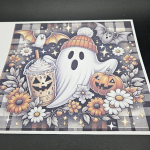 
            
                Load image into Gallery viewer, Sublimation Print of 20oz Wrap - Just a Ghost
            
        