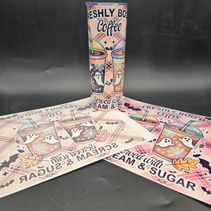 Sugar and Scream - Tumbler, Sublimation, or Vinyl