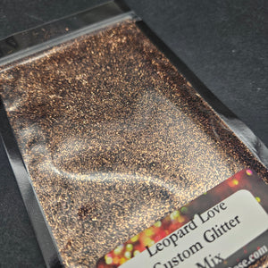 Leopard Love Custom Glitter Mix