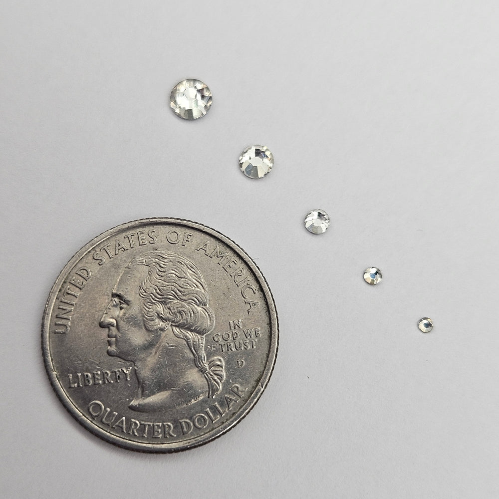 
            
                Load image into Gallery viewer, Single Color Rhinestones - Light Sapphire - GLASS
            
        