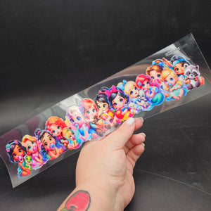Mini Princesses Wrap UV-DTF