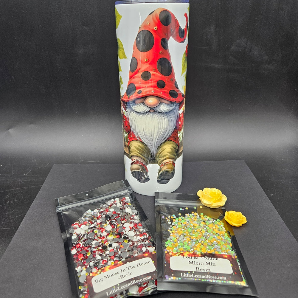 
            
                Load image into Gallery viewer, Ladybug Swing - Resin Rhinestone Tumbler Bundle
            
        