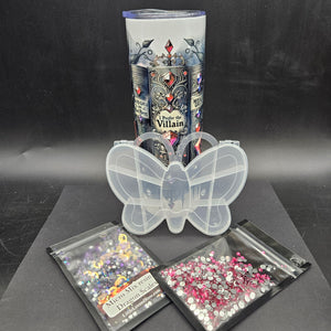 
            
                Load image into Gallery viewer, I Prefer The Villain - Resin Rhinestone Tumbler Bundle
            
        