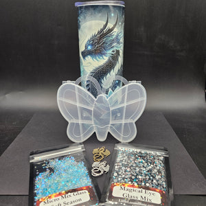 
            
                Load image into Gallery viewer, Nessie - Glass Rhinestone Tumbler Bundle
            
        