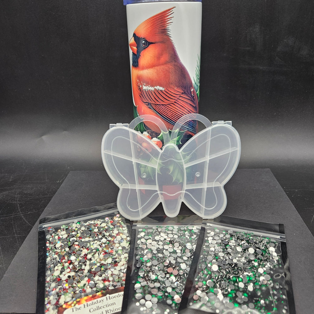 
            
                Load image into Gallery viewer, Holly Cardinal - Resin Rhinestone Tumbler Bundle
            
        