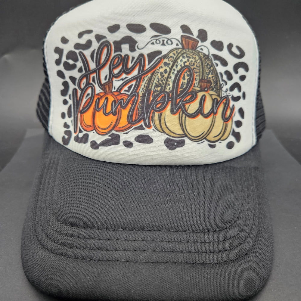 Sublimated Hat - Hey Pumpkin