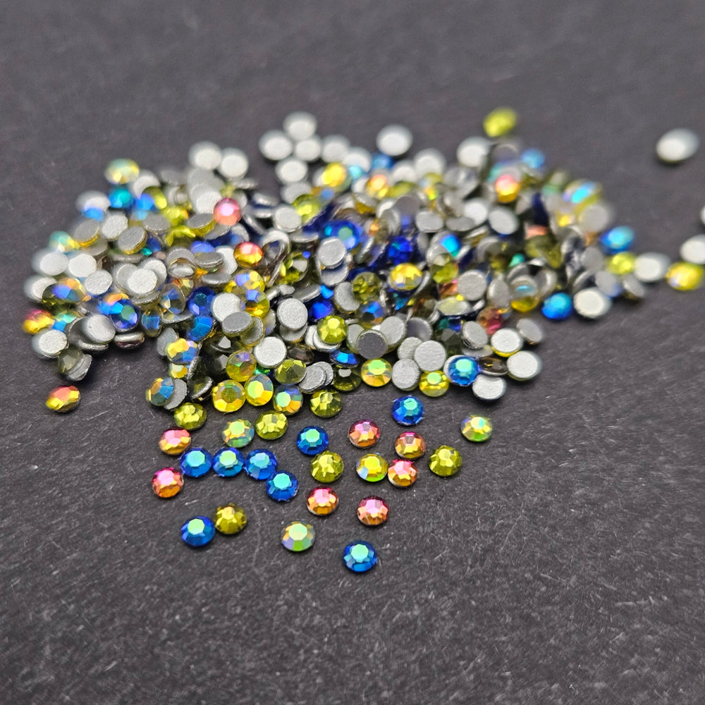 Itty Bitty Glass Rhinestones - Peacock Fairy