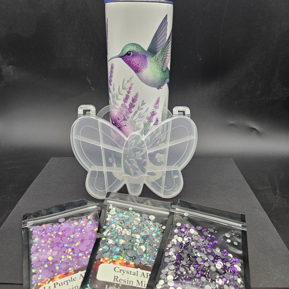 
            
                Load image into Gallery viewer, Garden Song - Resin Rhinestone Tumbler Bundle
            
        