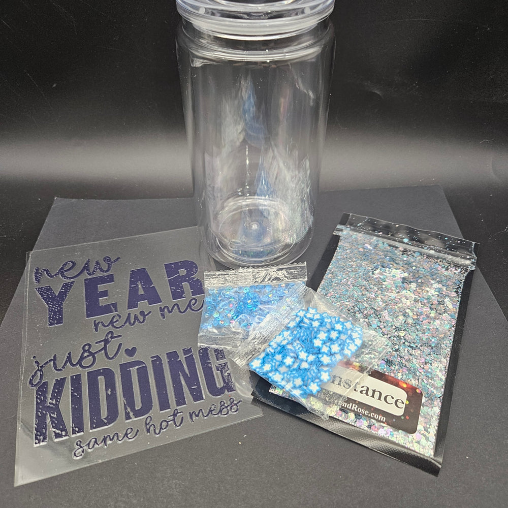 
            
                Load image into Gallery viewer, Snow Globe Tumbler Bundle - Just Kidding
            
        