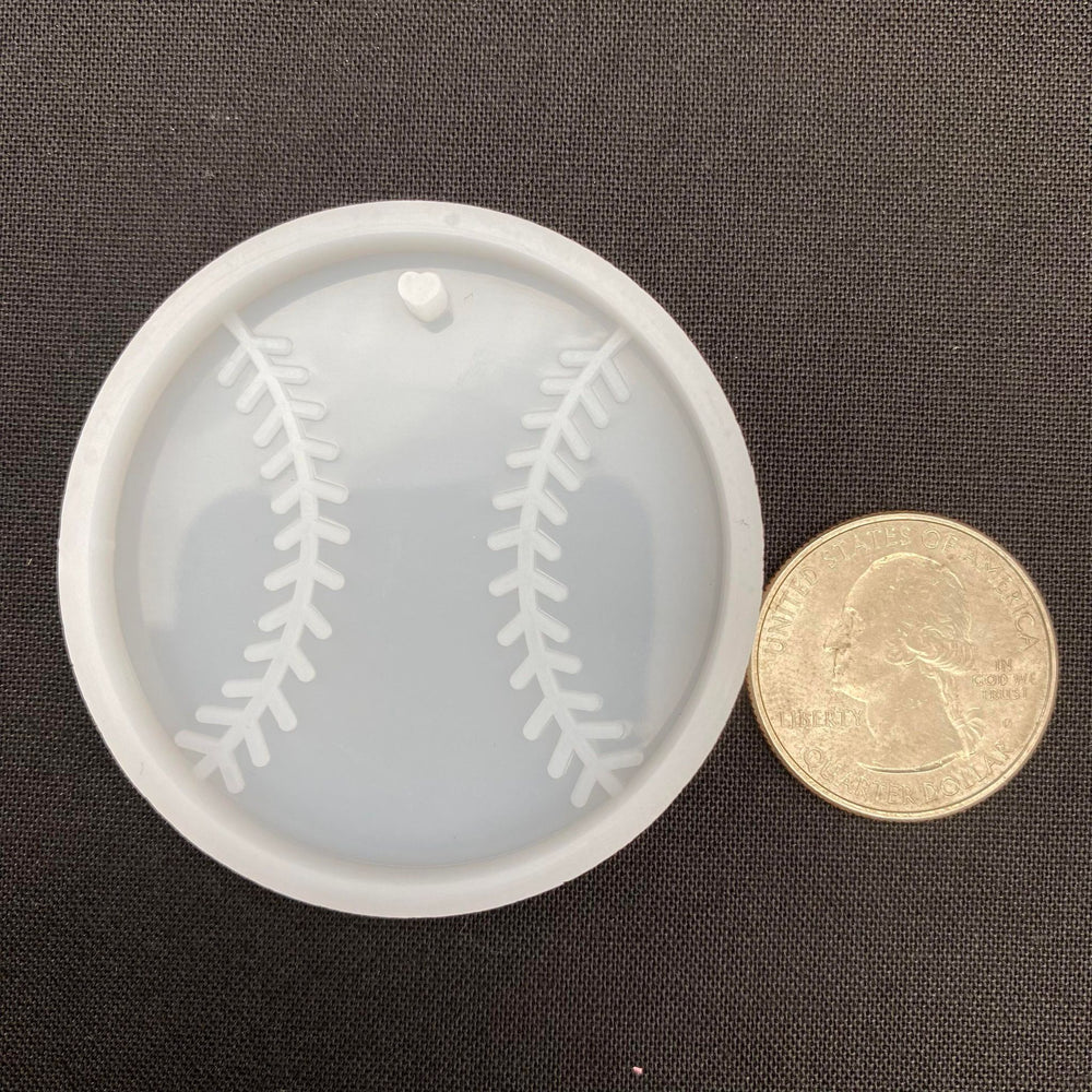 
            
                Load image into Gallery viewer, Baseball Keychain Mold
            
        