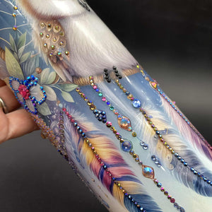 
            
                Load image into Gallery viewer, Sublimated 20oz Tumbler - Dreamy Hootie Hoo
            
        