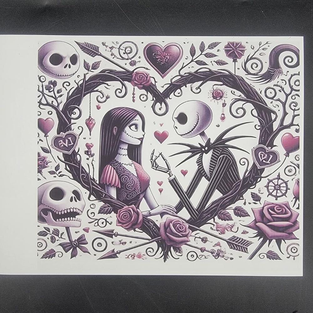 
            
                Load image into Gallery viewer, Sublimation Print of 20oz Wrap - True Love
            
        